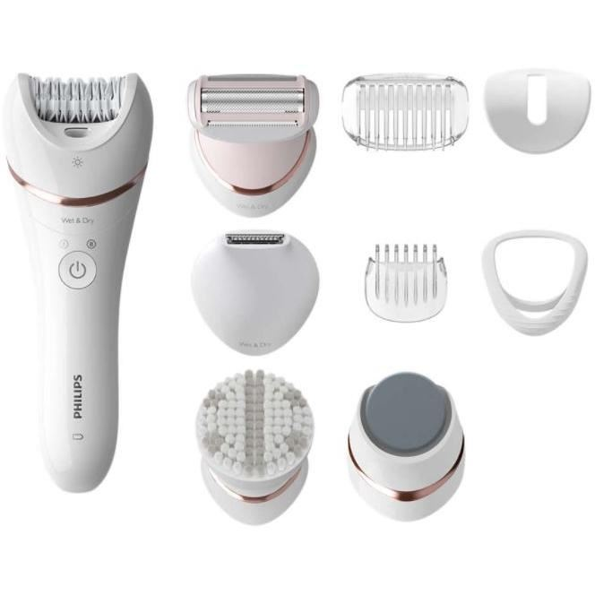 Philips BRE740/10 Epilator – Pink & White